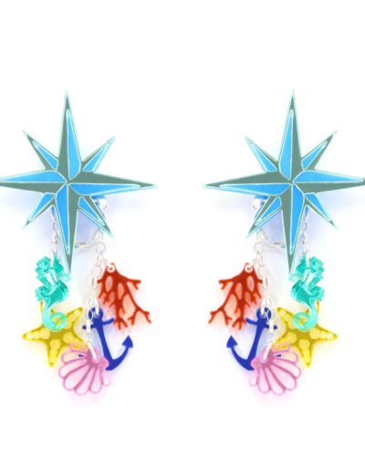 Rosa de los Vientos con Red de Pesca (Desmontable)