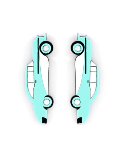 COCHE CUBANO TURQUESA