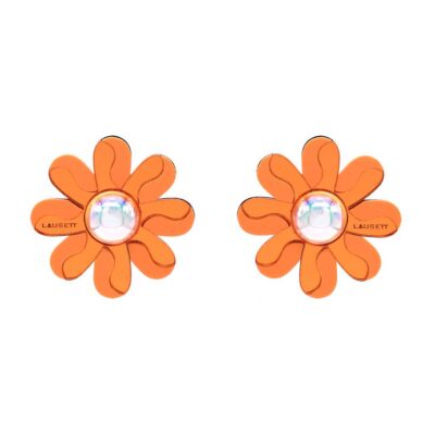 Flor 70s Naranja