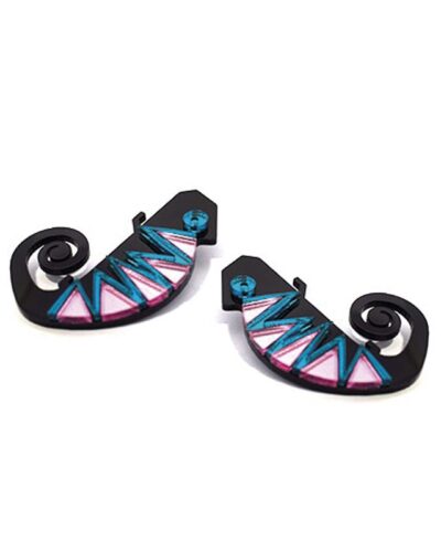 pendientes-animales-camaleon