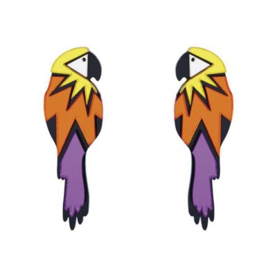 pendientes-animales-papagayo