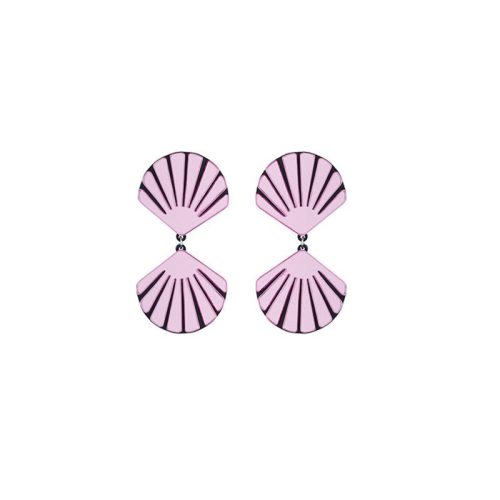 pendientes-fantasia-mini-concha-doble