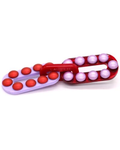 pendiente-cadena-roja