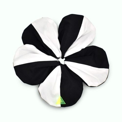 coletero-flor--blanco-y-negro-frente