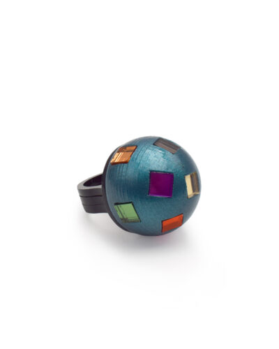 anillo-disco-blue-frente