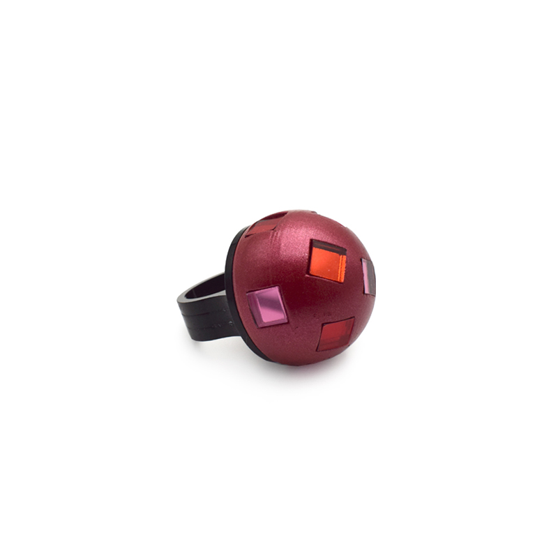 anillo-disco-burgundy-frente