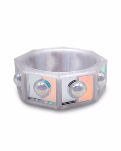 BRAZALETES TRANSPARENTES frente