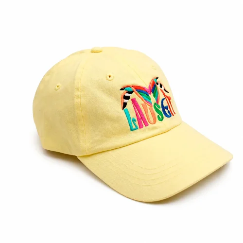 GORRA-AMARILLA-BIRDS-LADO